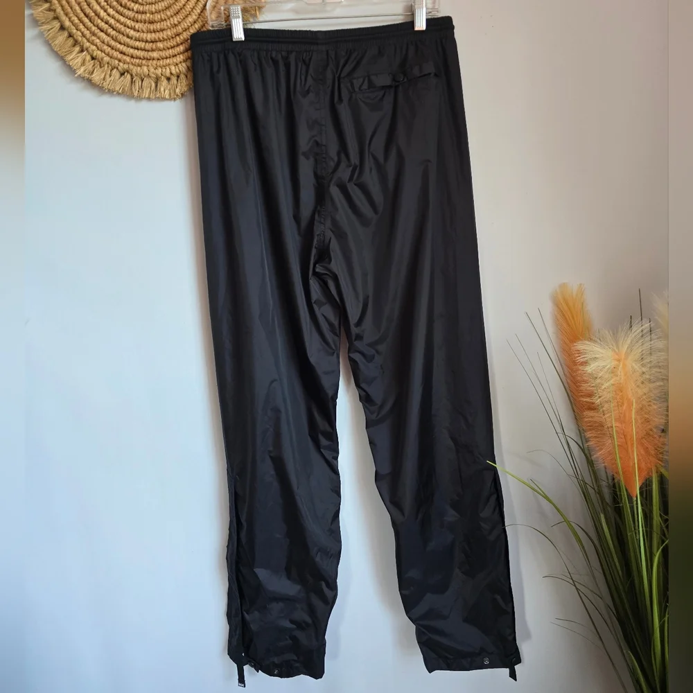 Helly Hansen Black Workwear Unisex Helly Tech Waterproof Nylon Pants SZ Large - Picture 6 of 13
